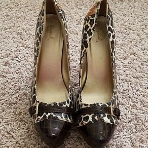 Animal Print Heels